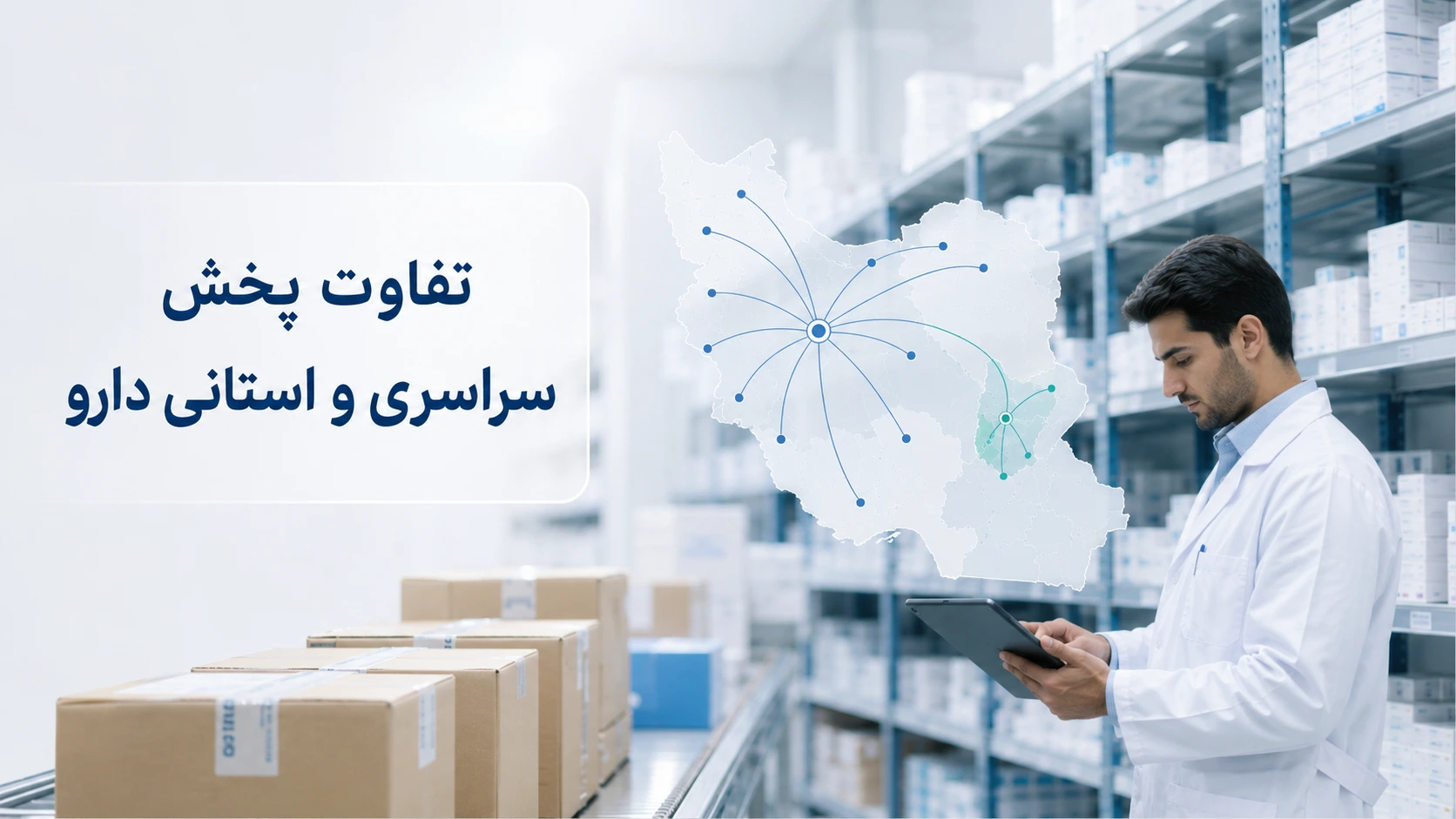 تفاوت پخش سراسری و استانی دارو